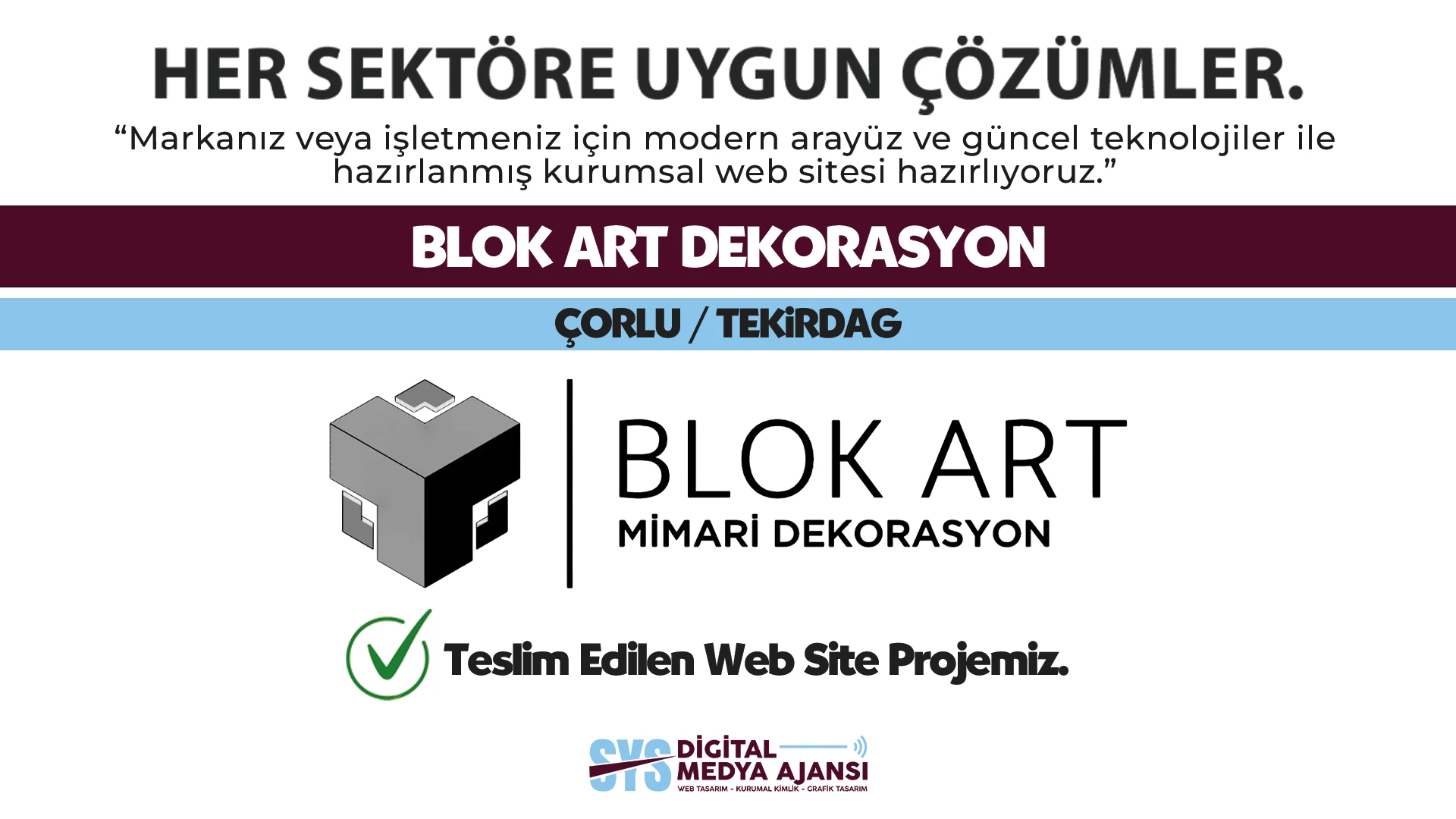 Blok Art Dekorasyon