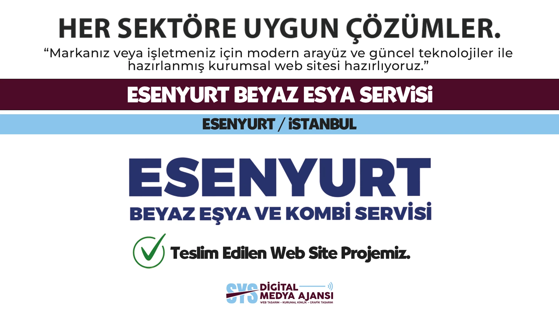 Esenyurt Beyaz Eşya Servisi