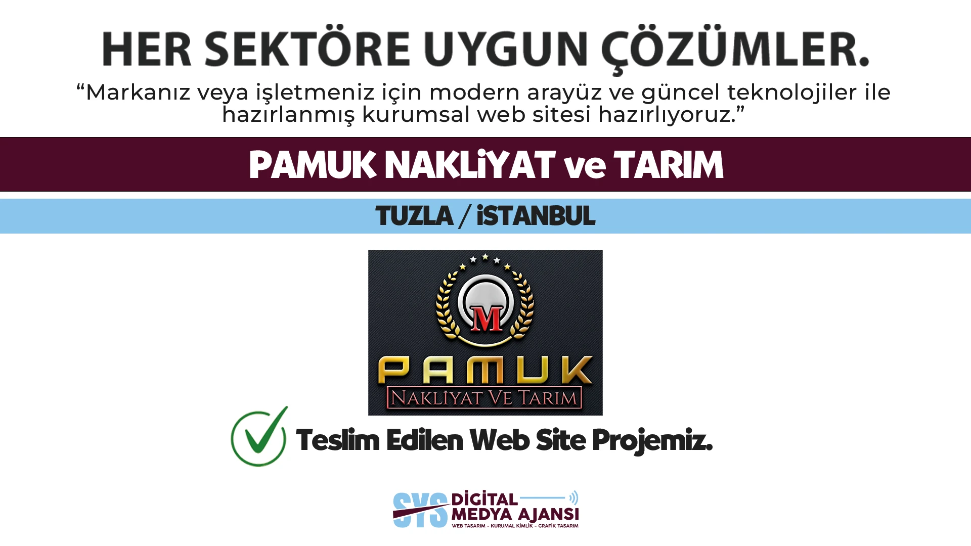 Pamuk Nakliyat ve Tarım