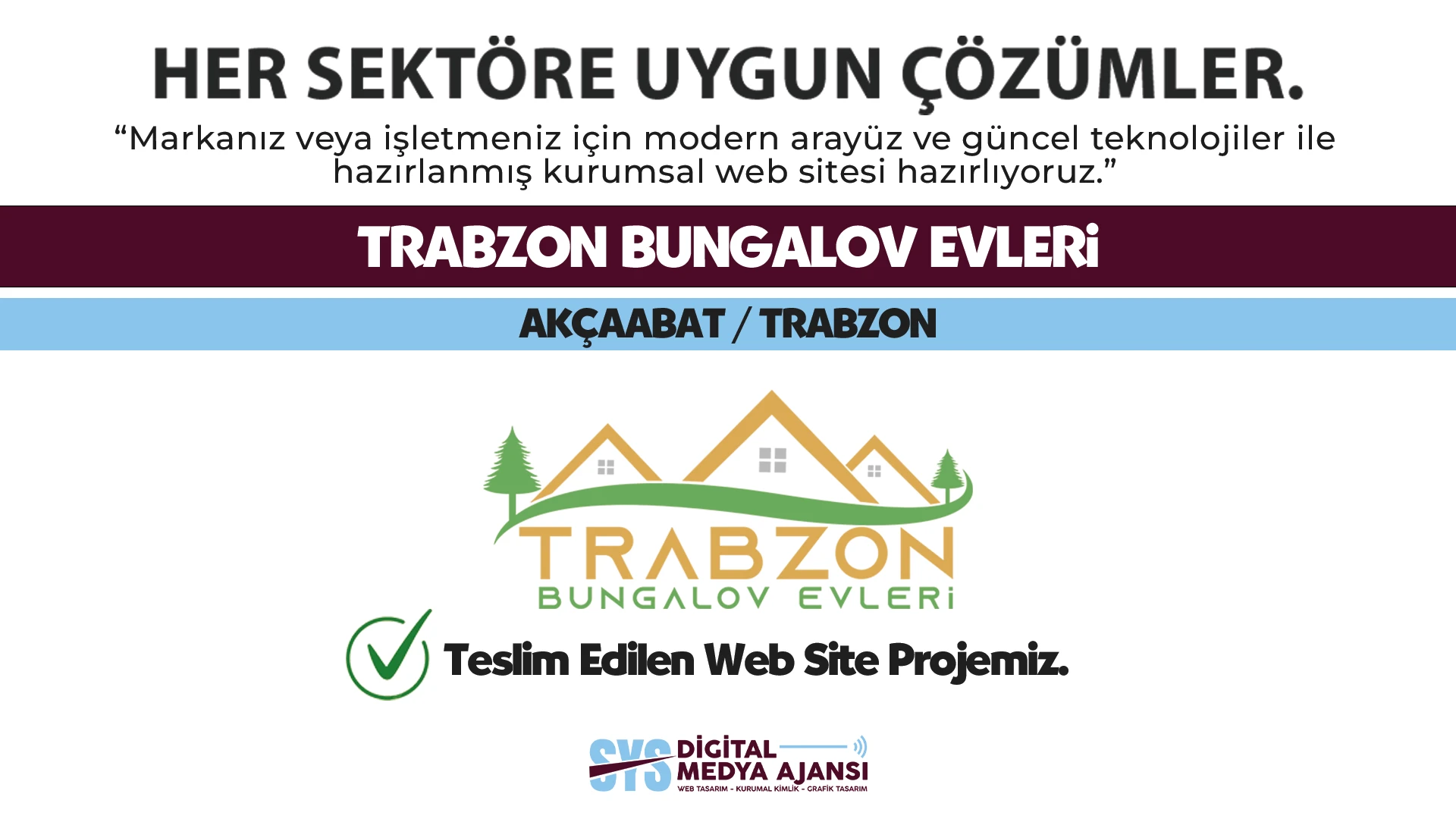 Trabzon Bungalov Evleri