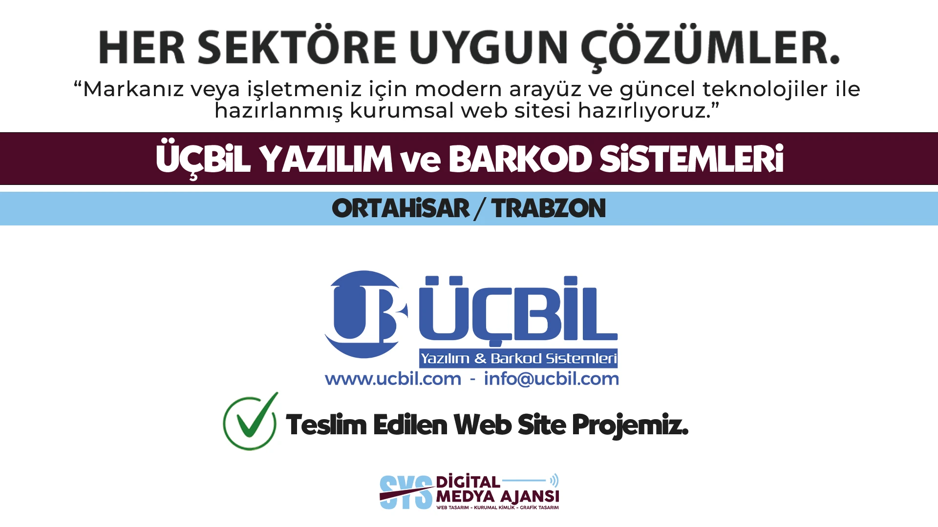 Üçbil Yazılım ve Barkod Sistemleri