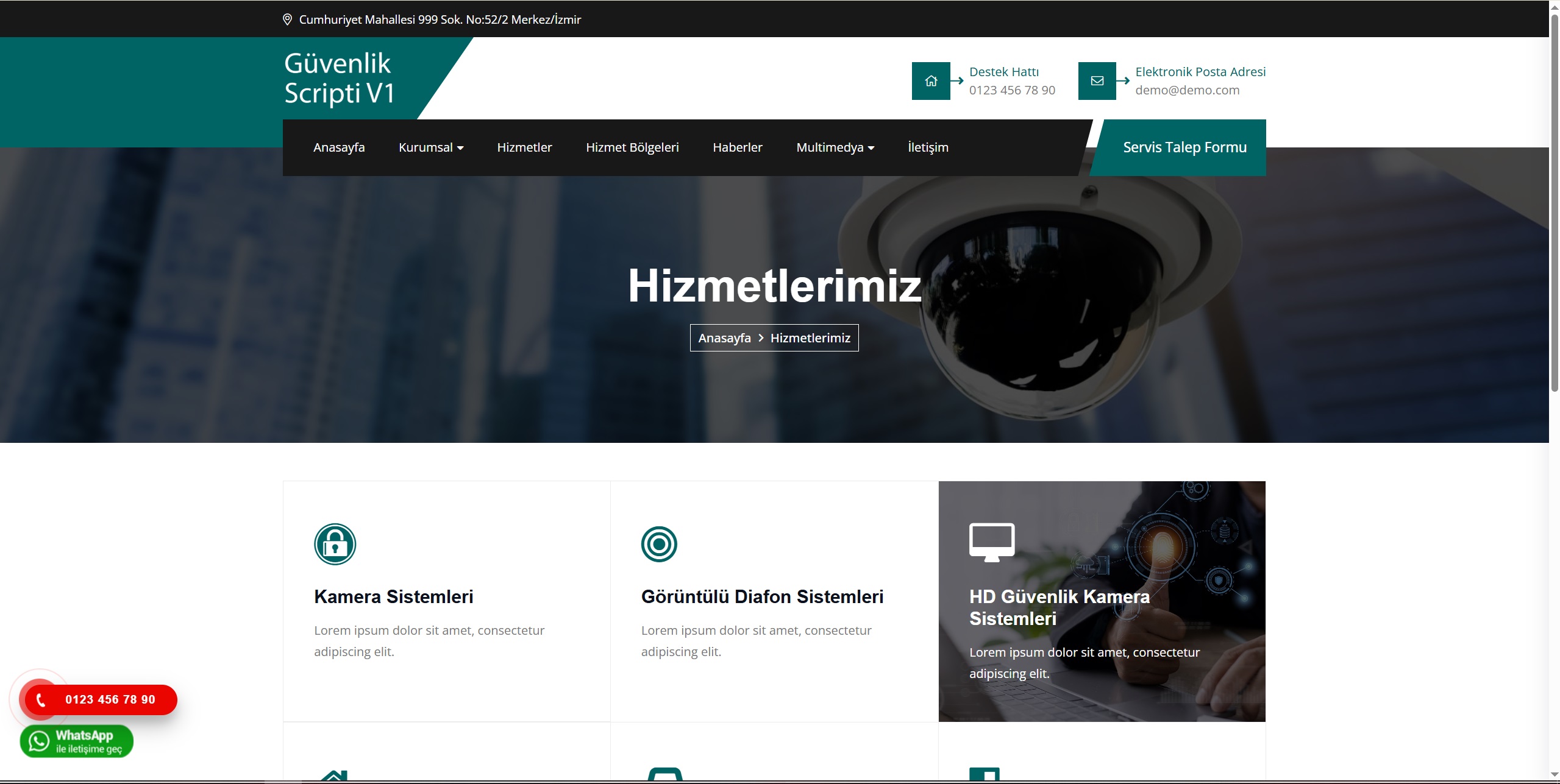 Güvenlik Sistemleri Scripti V1