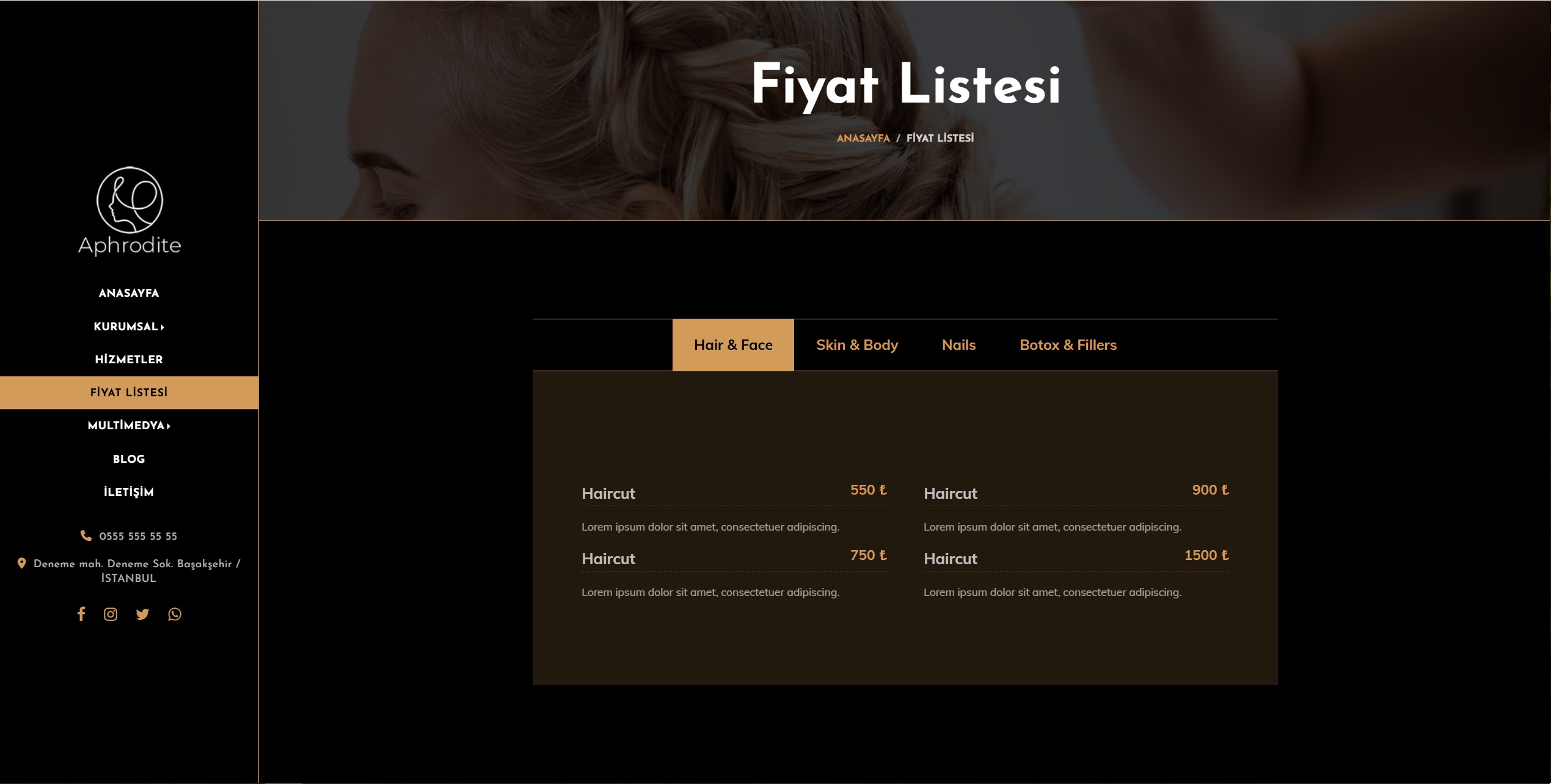 Güzellik Salonu Scripti