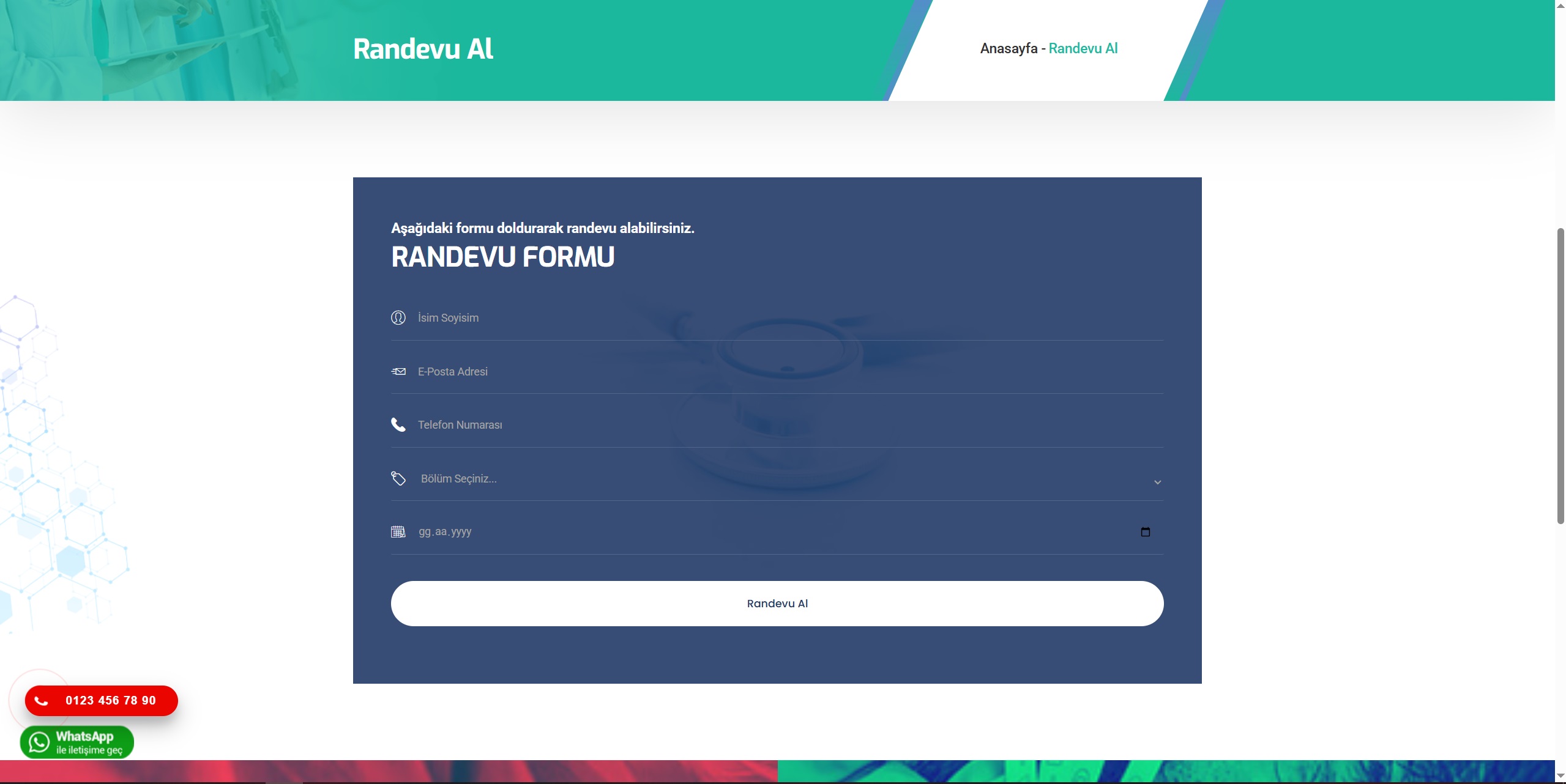 Hastane, Klinik ve Diş Merkezi Scripti